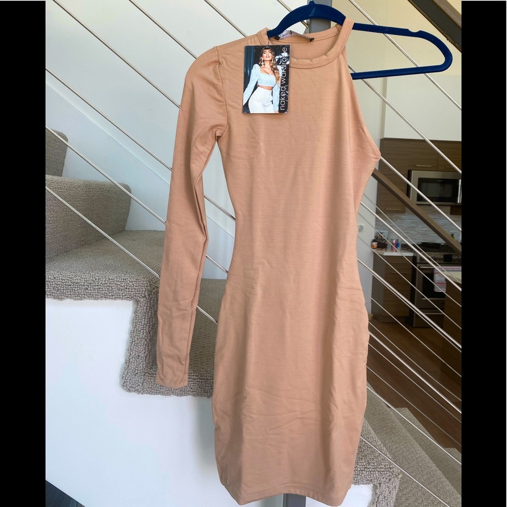 Naked wardrobe mini dress